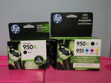 Set of HP 950 XL/951 Combo  950 XL Ink Cartridges NEW