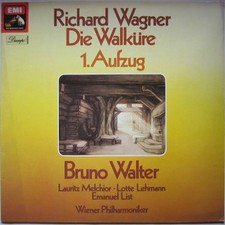 Richard Wagner, Bruno Walter, Lauritz Melchior, Lotte Lehmann, Emanuel List, Wie