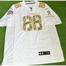Nike Dallas Cowboys Jersey XL Dez Bryant Salute To Service Rare Home Jersey