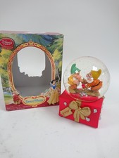 Disney Store Snow White 2009 Dopey and Doc Snow Globe with Box Collectible