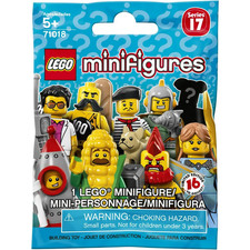 LEGO Series 17 Blind Bag 71018 - 1 Minifigure with Accessories - Sealed New