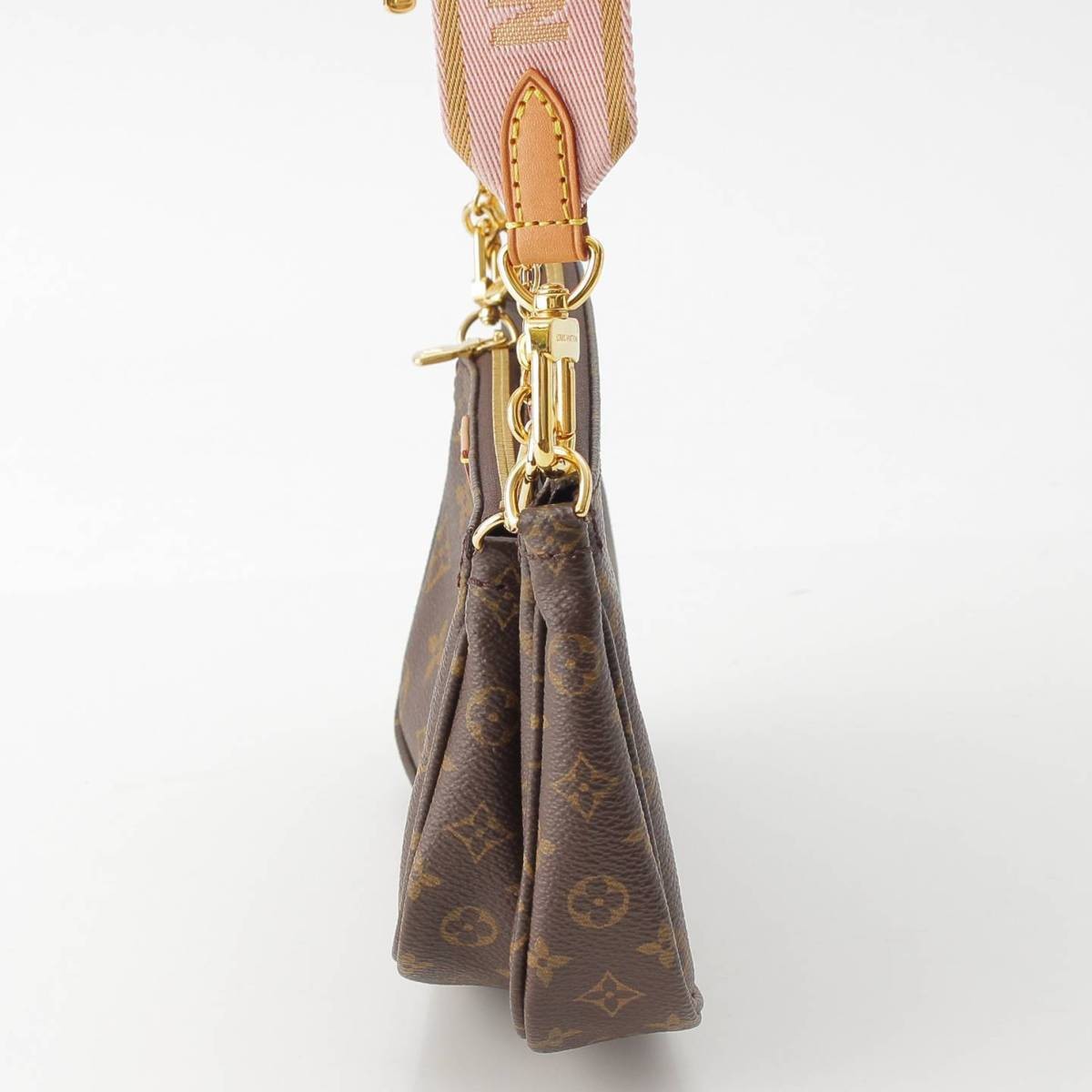 Louis Vuitton Monogram Multi Pochette Accessoires Shoulder Bag Rose Pink Clair image 4