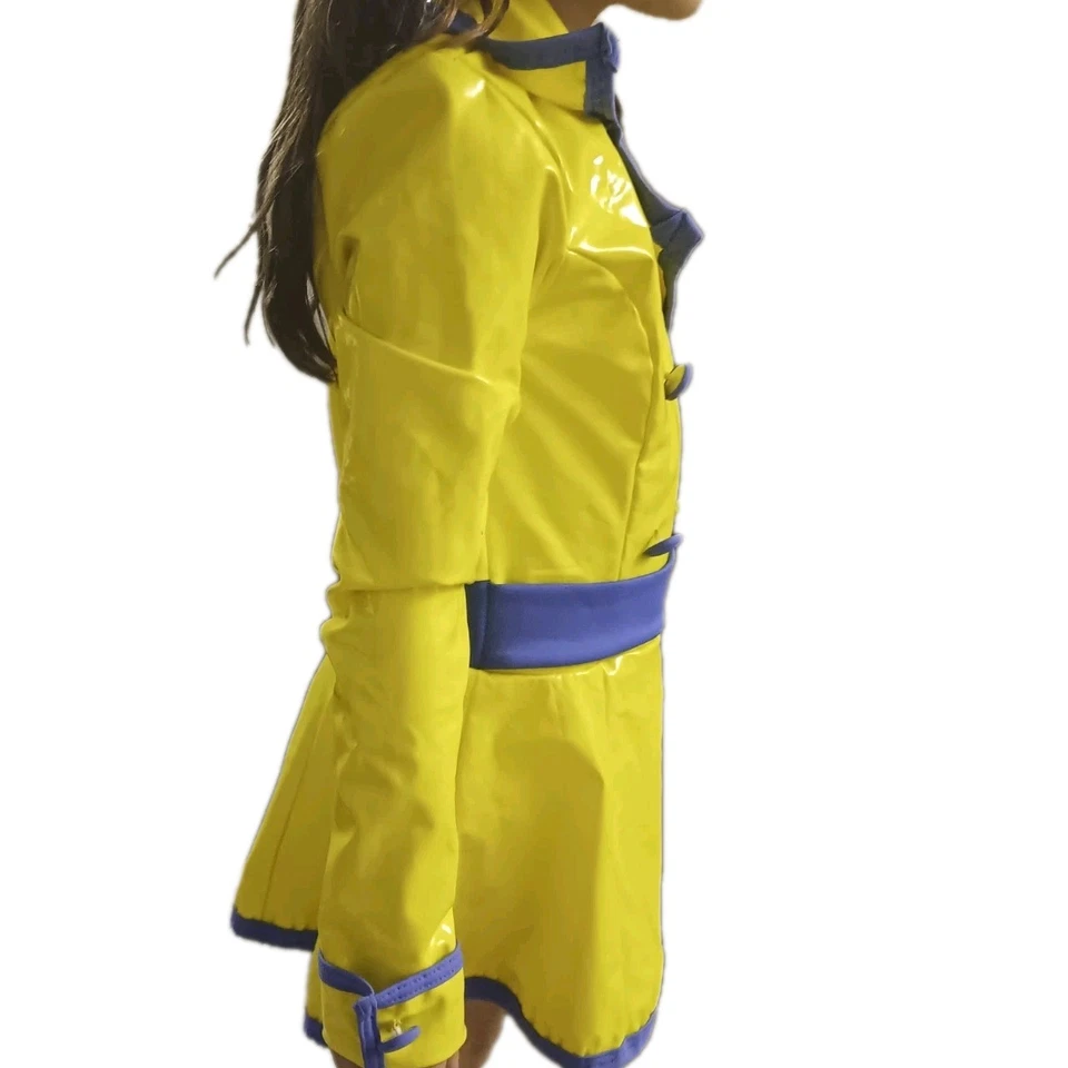 Weissman танец костюм LC синий желтый полиэстер спандекс 6/7 читать описание  - Изображение 4 из 4