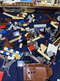 LEGO Indiana Jones: Venice Canal Chase (7197) Incomplete? W/Box Manual Minifigs