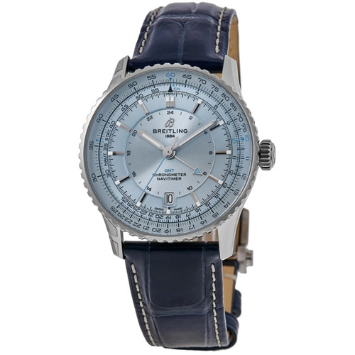 New Breitling Navitimer Automatic 41 GMT Blue Dial Men's Watch A32310171C1P1