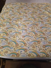 Lot Of 2 Handmade Baby blankets And 2 Burp Rags