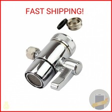 Weirun Kitchen Bathroom Sink Faucet Water Filter Diverter Valve for Push on 1/4