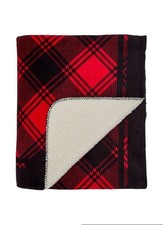 Victoria s Secret Pink Cozy Sherpa Fleece Blanket 50X60 Brand New