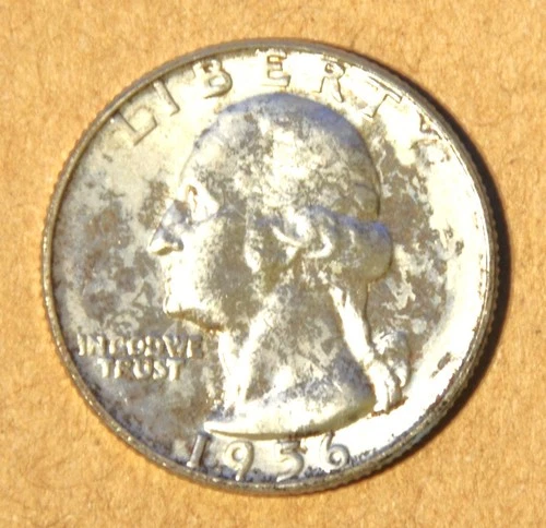 1956 D Washington Quarter BU