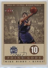 2004-05 Fleer Ultra Point Gods Mike Bibby #9PG 1n6x