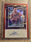 Jalen Brunson Auto 2020-21 Panini Recon Red RS-JBR /99 Knicks No. RS-JBR 🔥 🔥