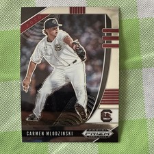 2020 Panini Prizm Draft Picks Carmen Mlodzinski Gamecocks PDP31 Baseball