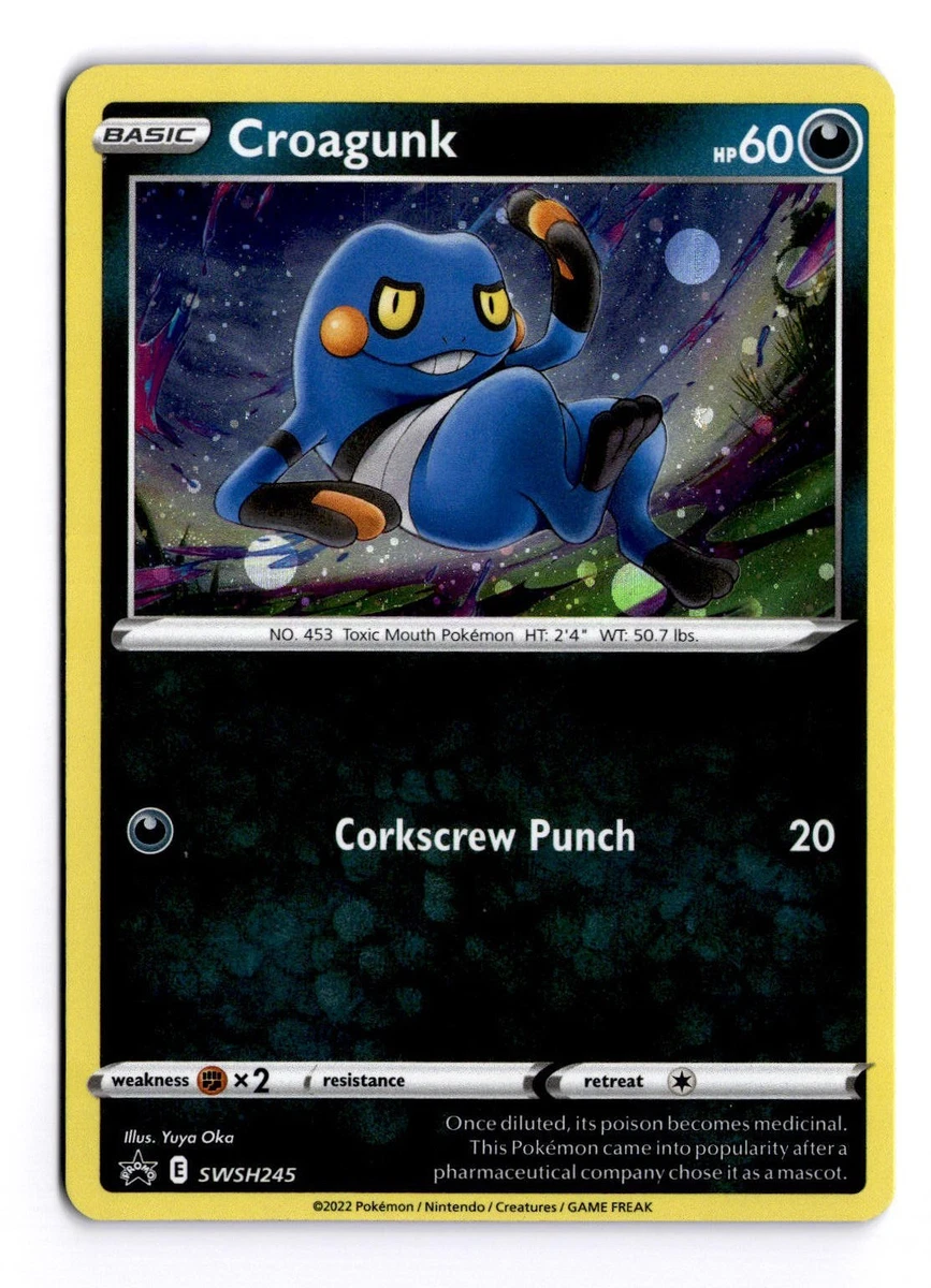 Croagunk Pokémon TCG Cards for sale