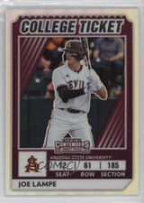 2022 Panini Elite Extra Edition College Tickets Optic Holo Prizm Joe Lampe 1u6