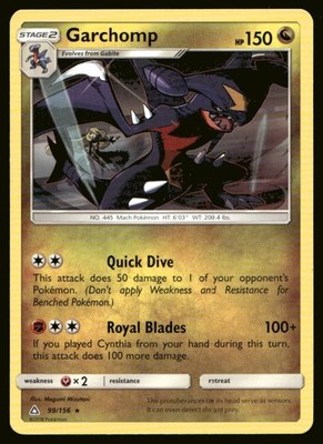Pokemon Garchomp #099/156