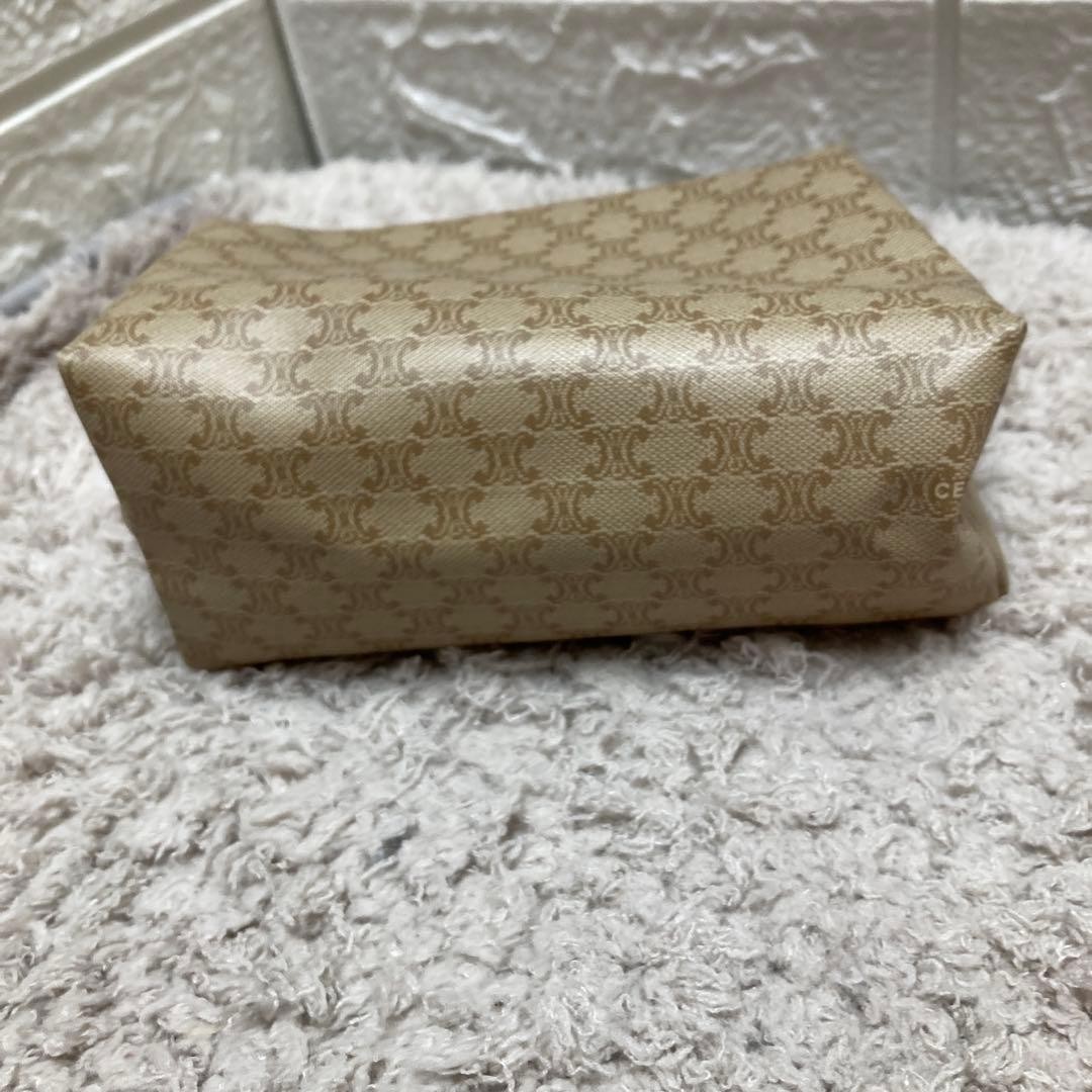 CELINE Macadam Pattern Coated Canvas Leather Smal… - image 8