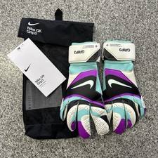 Nike GK Grip 3 Goalkeeper Gloves Soccer Football Adult Size 8 FB2998-010