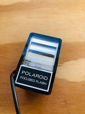 POLAROID FOCUSED FLASH 490 Made in USA Excellent Condition Vintage