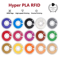 【Add 5 Free 1】Creality Hyper PLA RFID 3D Printing Filament 1kg RFID Detection