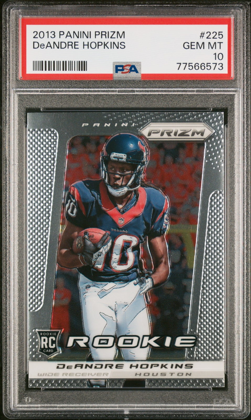 2013 Panini Prizm #225 Deandre Hopkins Rookie PSA 10
