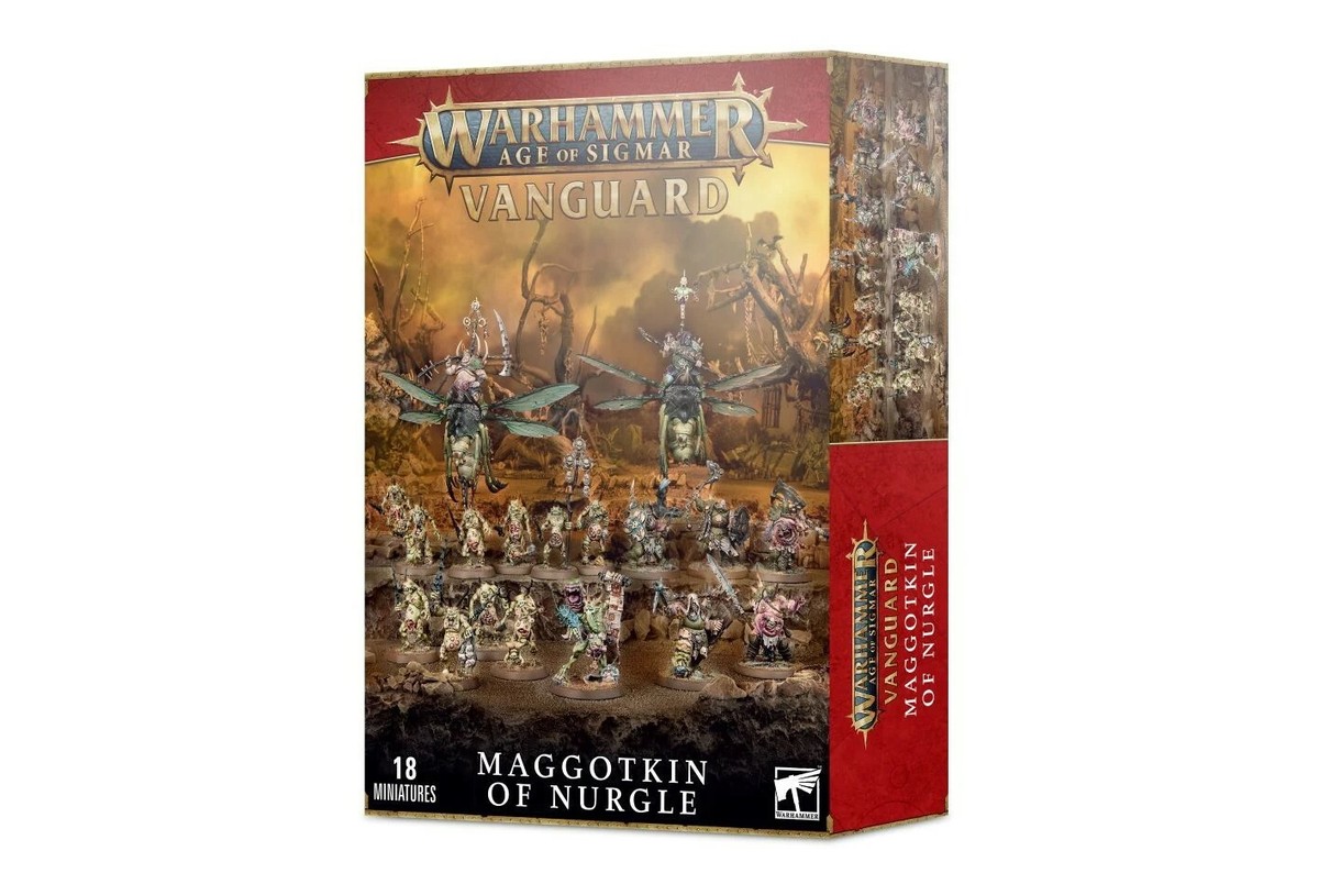 WARHAMMER AGE OF SIGMAR AOS VANGUARD MAGGOTKIN OF NURGLE FACTORY