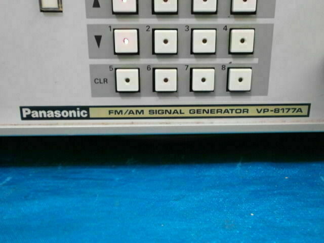 National Panasonic VP-8177a VP8177a FM/AM Signal Generator