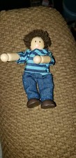Wooden Dollhouse Brother Boy Figure