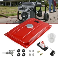 7 Gallon Universal Generator Gas Tank Fuel Valve Chrome Cap 26.5 Liter 6500W