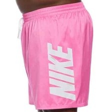 Nike Men's BIG TALL 9" Block Swim Trunks NESSE602-652 Size 4XL NWT MSRP 66