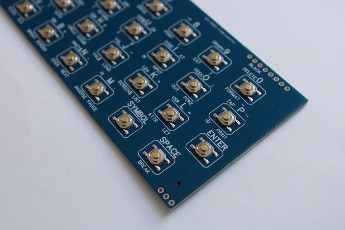 ZX Spectrum Harlequin SMD Keyboard assembled | eBay UK