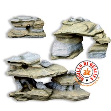 Decorazione per Acquario in Resina Atossica Asia Rock - 3 Misure