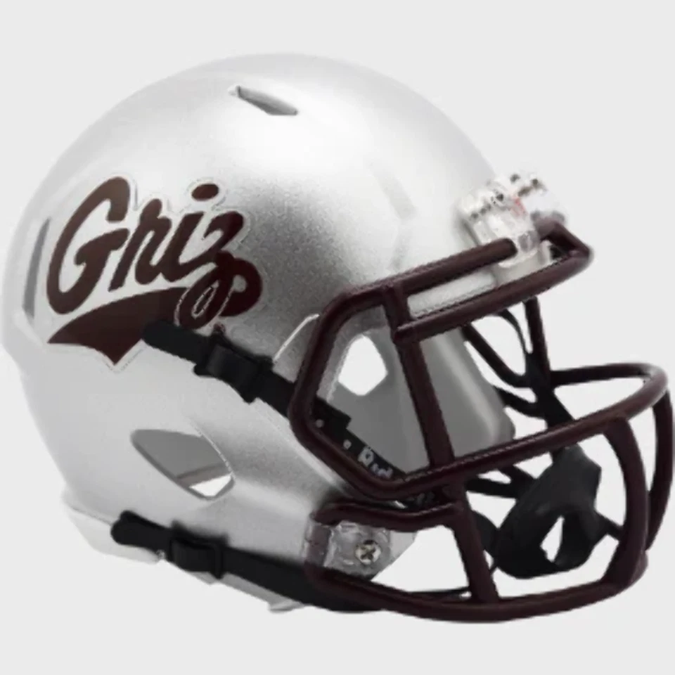 Montana Grizzlies NCAA Mini Speed Football Helmet - NCAA.