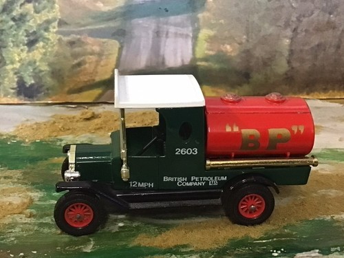 Matchbox vintage modelli di un tempo Y3 Ford Model T BP Tanker scatola gialla 1978