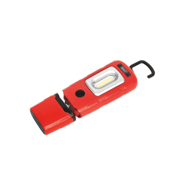 Sealey LED3601R Rechargeable 360° Inspection Lamp 3W COB + 1W LED