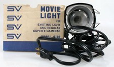 SMITH VICTOR MOVIE LIGHT FOR EXISTING LIGHT AND SUPER 8 CAMERAS