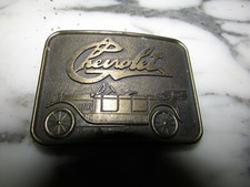 Vintage Chevrolet Belt Buckle