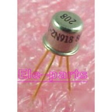 2 PCS 2N918 CAN-4 NPN High-frequency Oscillators And Amplifiers Transistor