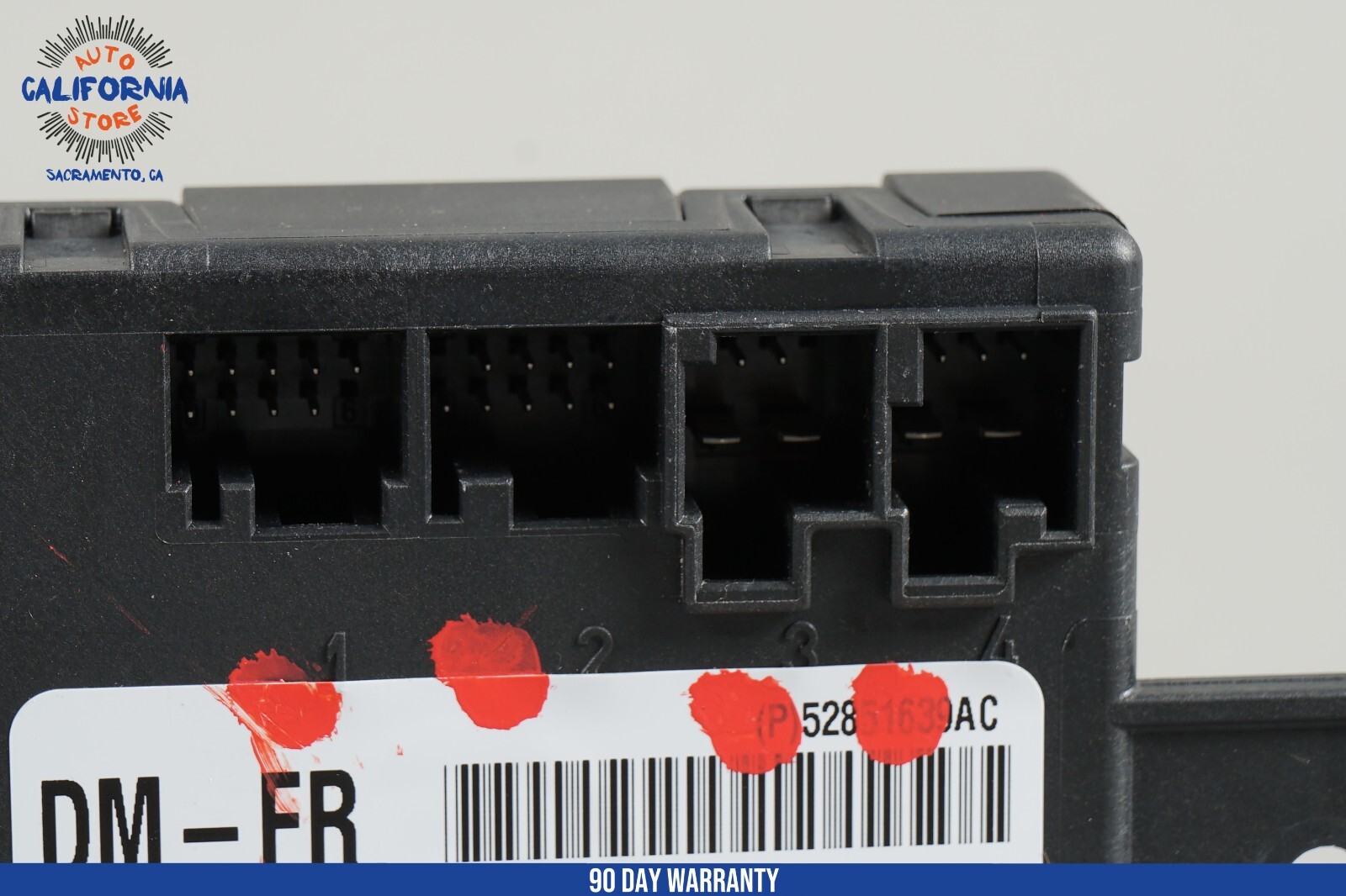 14-17 Maserati Ghibli Front Right Side Door Control Module Unit 52851639AC OEM