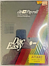Atari ST Dac Easy Payroll Software Vintage Ne...