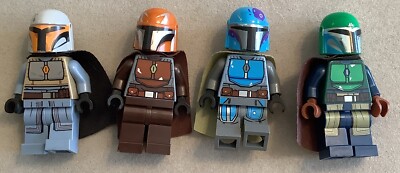 LEGO Star Wars mini figures lot Mandalorian tribe Used