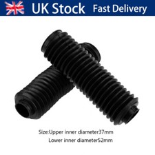 Black Rubber Front Fork Dust