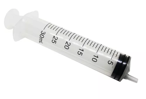 30ml Luer Slip Eccentric Syringe RAYS Sterile Medical Injection Hypodermic UK CE