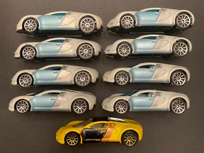 ミニカー Hot Wheels MYSTERY CAR BUGATTI VEYRON Hot Wheels 2007 Mystery Car Bugatti Veyron White Very Nice