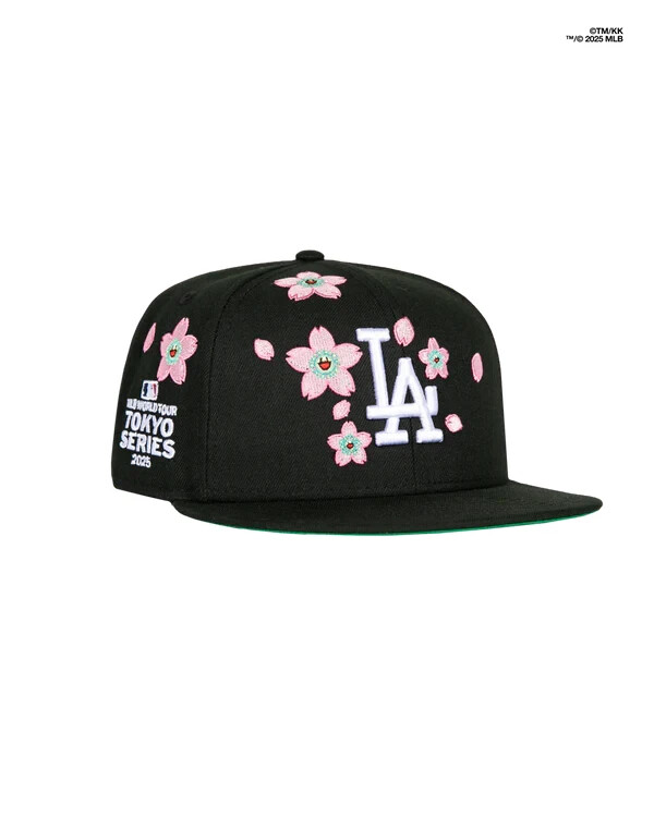 応援グッズ Murakami MLB New Era 9Fifty Dodgers LA Dodgers Cap Takashi Murakami Japan 2025 MLB Tokyo New Era