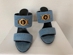 versace icon leather sandals