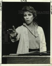 1984 Press Photo Billie Whitelaw in "Rockaby" - nop81692