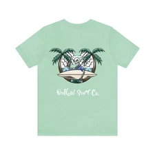 Outlaw Surf Skeleton Surf Beer T-Shirt