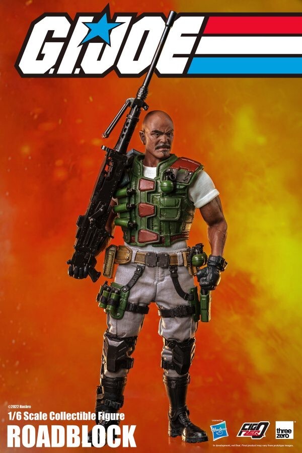 Threezero G.I.JOE Roadblock 1/6 Action Figure Good Smile Company