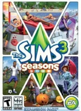 Sims 3: Seasons (Windows/Mac, 2012) Game Expansion Pack DVD-ROM Free Shipping!