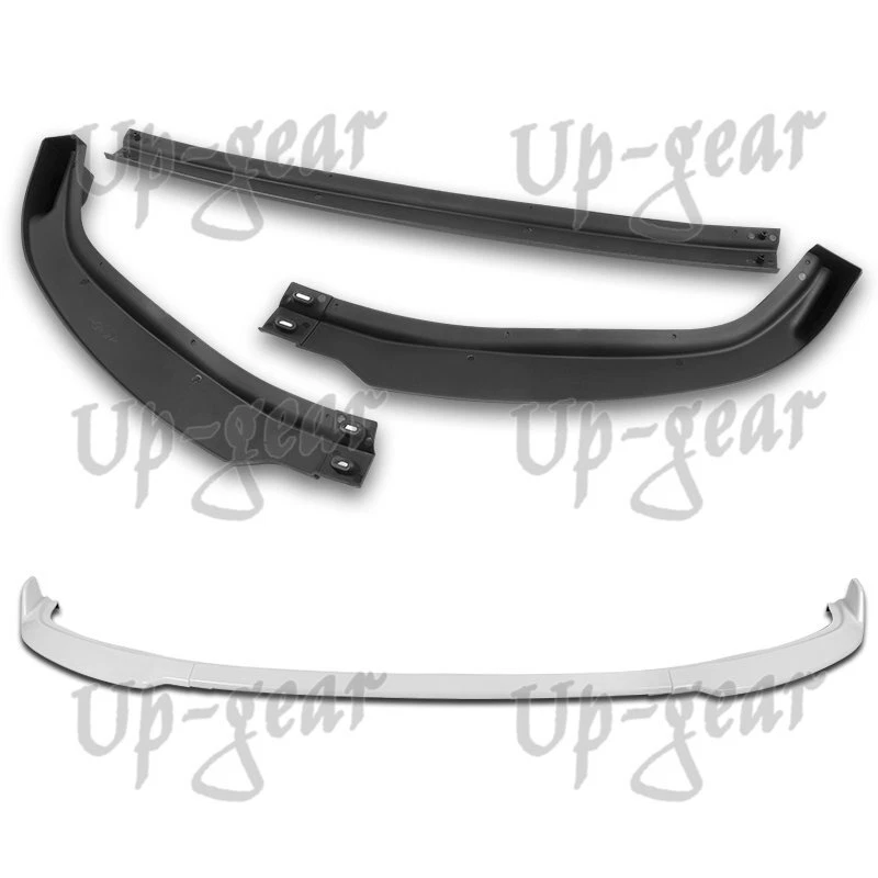 Kit de alerón de parachoques delantero pintado blanco estilo STP para Lexus IS300 2001-2005 Foto 4 de 4